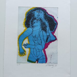 Corneille, Le grand nu bleu – 1998